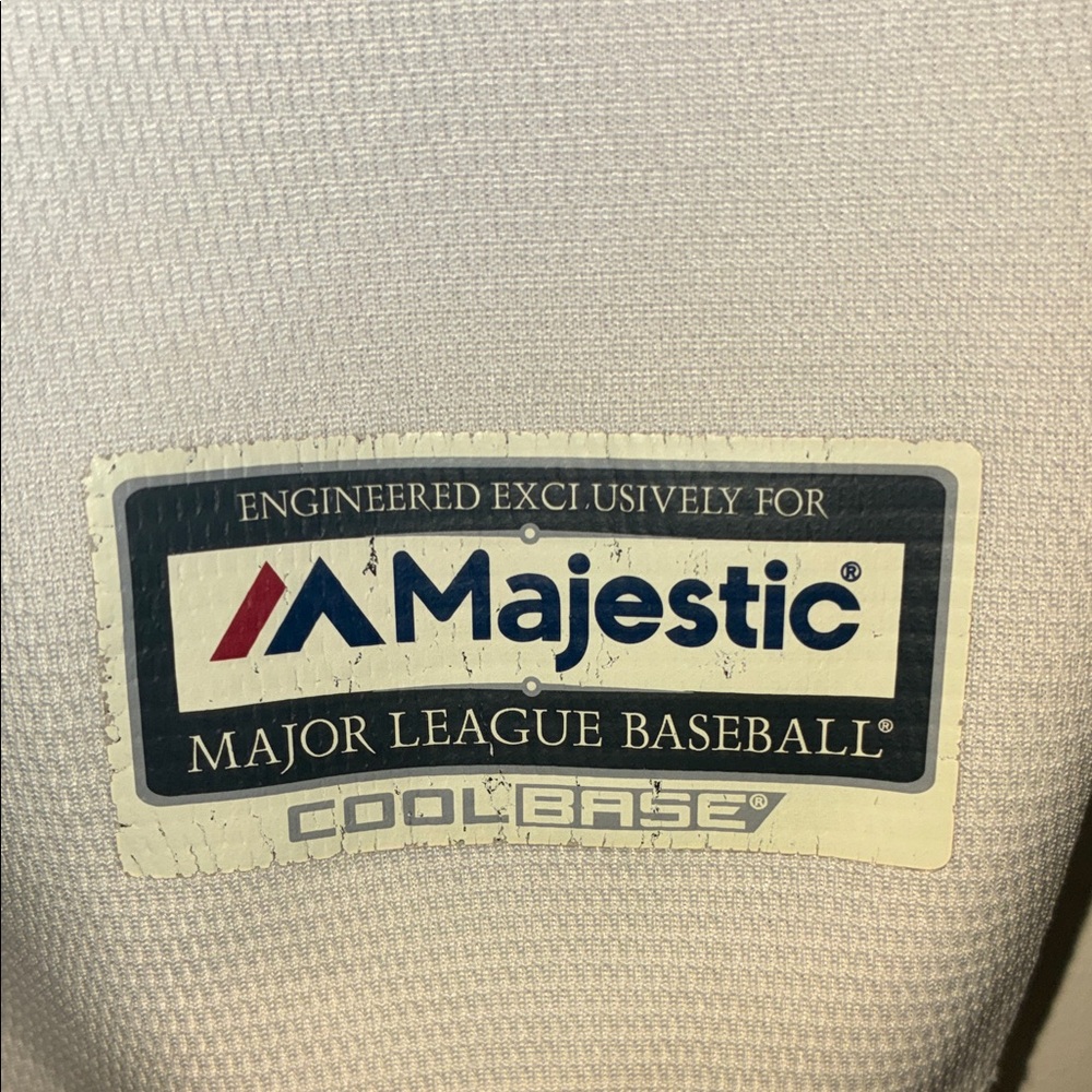 Majestic Los Angeles Dodgers White Button-Front Jersey - Picture 3 of 5
